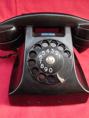 Τηλέφωνο βακελίτη Ericsson LM μεταχειρισμένο, δεκαετίας 1950