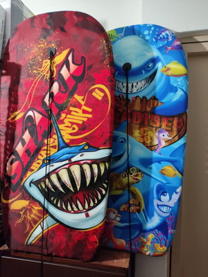 Surf swimming boards like new, pack