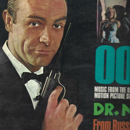 James Bond rare record cover used