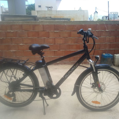 Futura Eco Electric City Bike 26 Inch wheels like new, 7 speeds, disc brakes