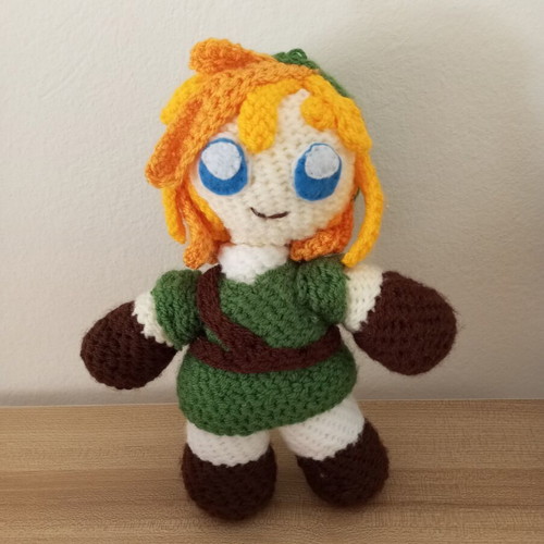 Link Amigurumi handmade, made to order