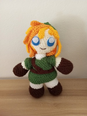 Link Amigurumi handmade, made to order