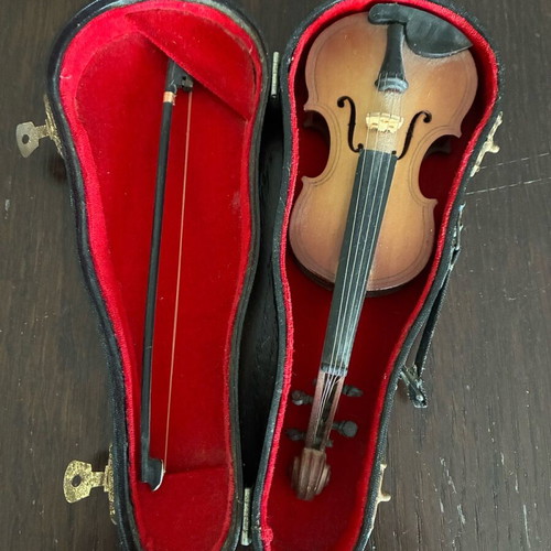 Violin decorative miniature 20cm like new