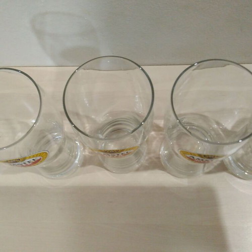 Amstel Beer large beer glass collection, 12 pieces, 2004-05