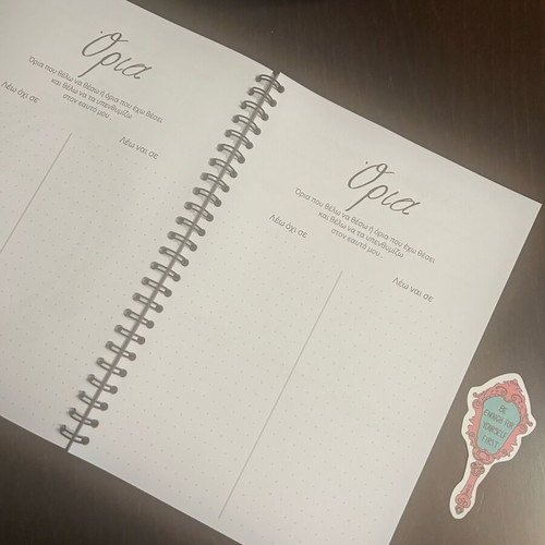 Mental Health Journal new with spiral binding
