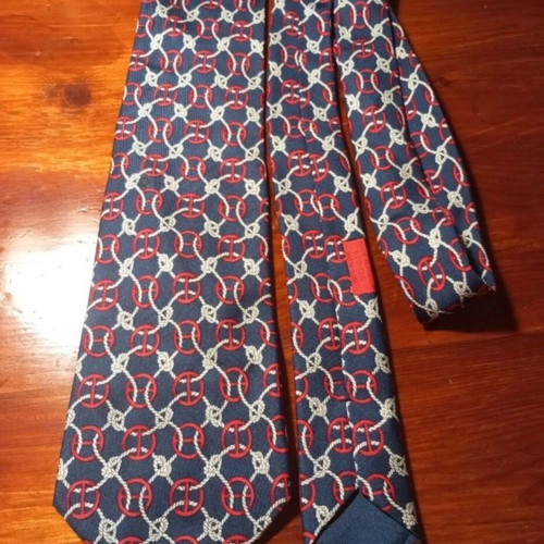 Hermes Paris tie like new, blue