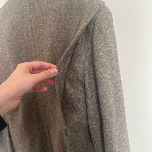 Max Mara Weekend blazer and vest size UK 12 used, grey and brown
