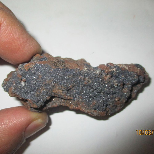 Chalcophanite mineral new Greek size 7 cm, weight 44+ g