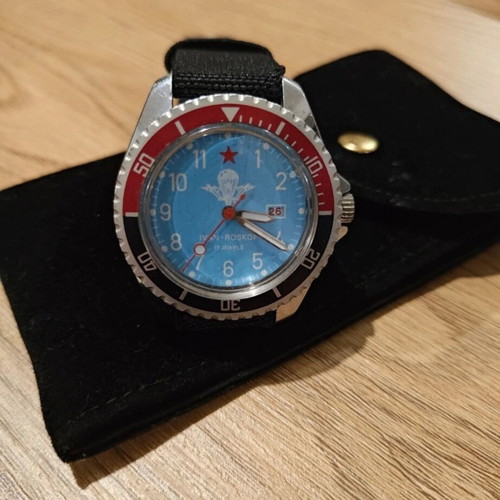 Ivan Roskof automatic wristwatch used with new strap