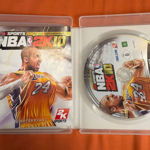 NBA 2K10 10th Anniversary Edition PS3 game, Kobe Bryant