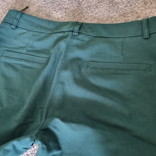 Moutaki pants size M used, excellent fit, green color