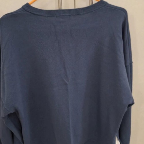 H&M maternity sweater, blue, size L
