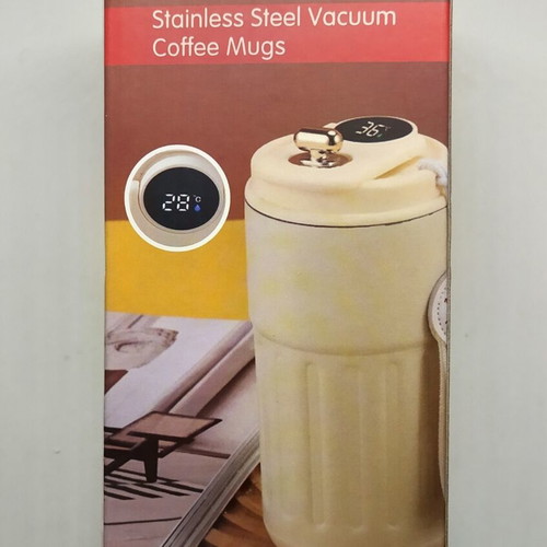 Smart Thermos Coffee Mug Stainless Steel with Digital Temperature Display 400ml