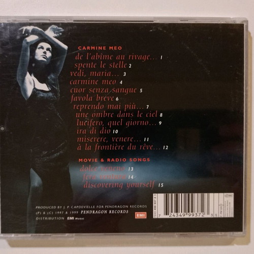 Emma Shapplin Carmine Meo CD used