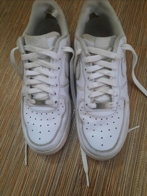 Nike Air Force sneakers used, size 40, white