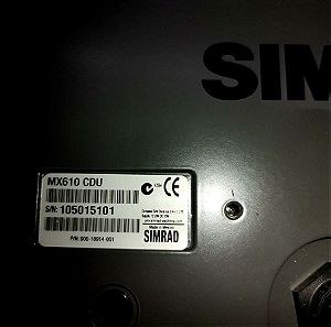 SIMRAD MX610 NAVIGATION SYSTEM & MX 420/8 /