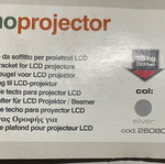 Adjustable ceiling mount for projectors like new, metal