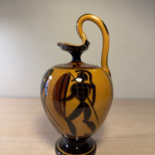 Ancient Greek kanata used, black-figure style