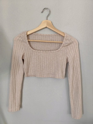Cropped blouse new, size S