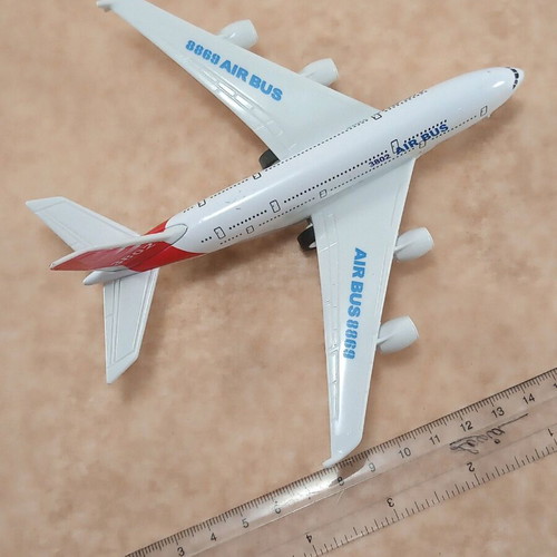 Air Bus plastic miniature airplane used