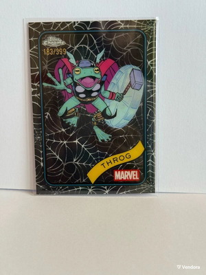Topps Chrome Marvel 2025 Throg Spider Web card new