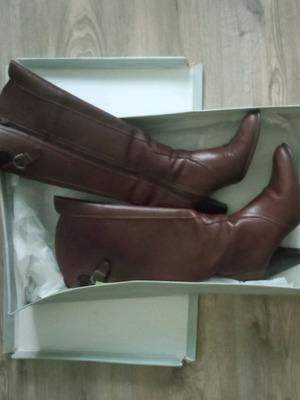 Migato brown boots used, size 37, leather