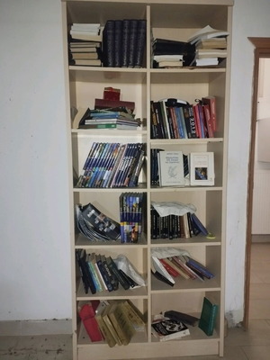 Ikea wooden bookcase used