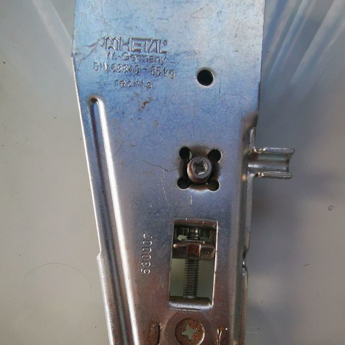 Strong Cabinet Hanger used, set of 8, hidden kitchen cabinet