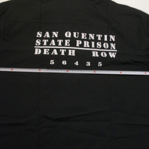 San Quentin State Prison Death Row shirt 2XL new, black