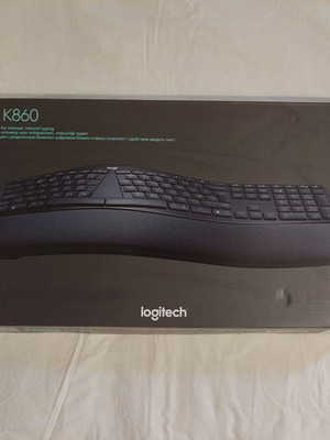 Logitech Ergo K860 Ergonomic Wireless Keyboard like new with Bluetooth and USB