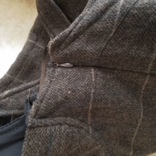 Lormar wool dress like new, size S-M, black and brown