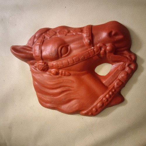 Wall decorative horse head used
