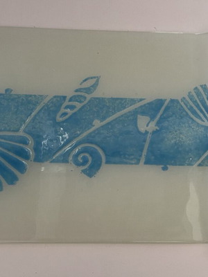 Summer serving platter like new