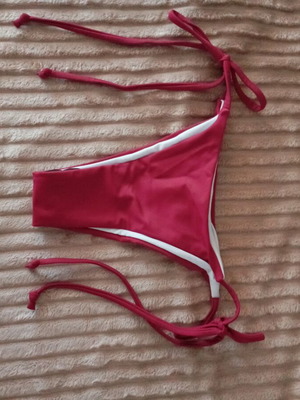 Bikini bottom Shein new, burgundy, size XXS