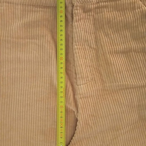 Reserved beige corduroy palazzo fit pants XL like new