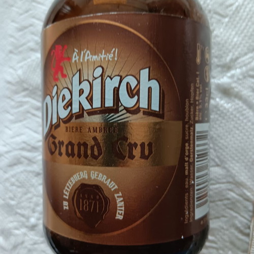 Collectible beer bottle with safety cap like new