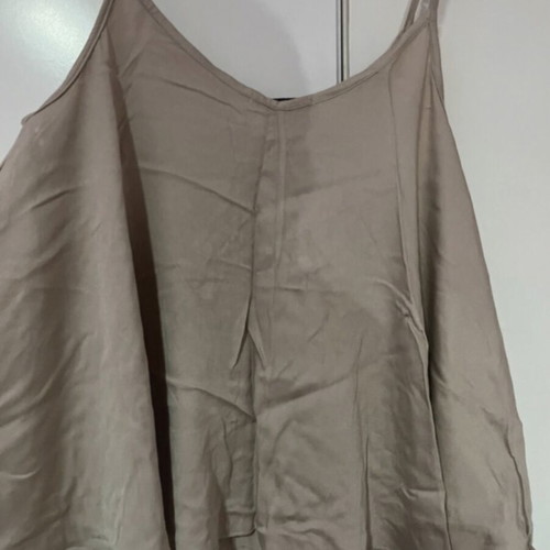 Celestino airy strap blouse like new, size S-M, beige