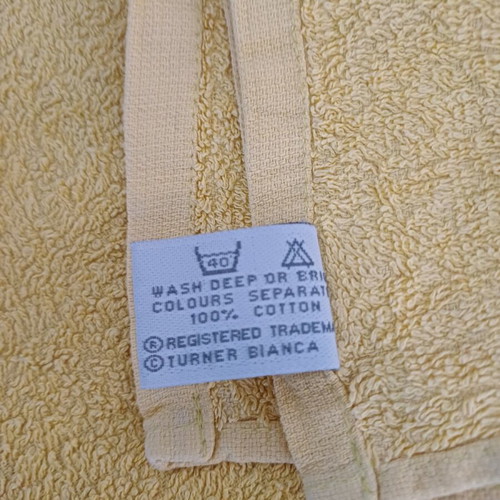 Towel set like new, 100% cotton, 3 pieces