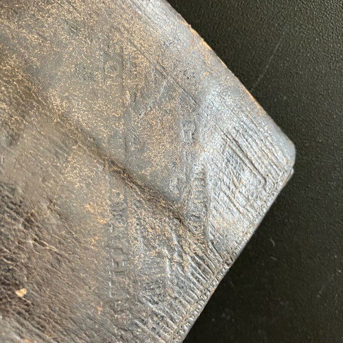 Leather Wallet 1921 Souvenir d'Athenes used