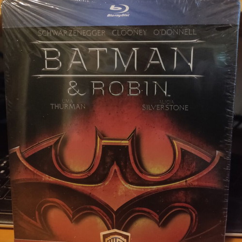 Batman & Robin Steelbook Blu-Ray new with English subtitles