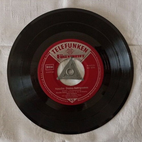 Pack of 9 authentic 45 RPM vinyl records classical music used