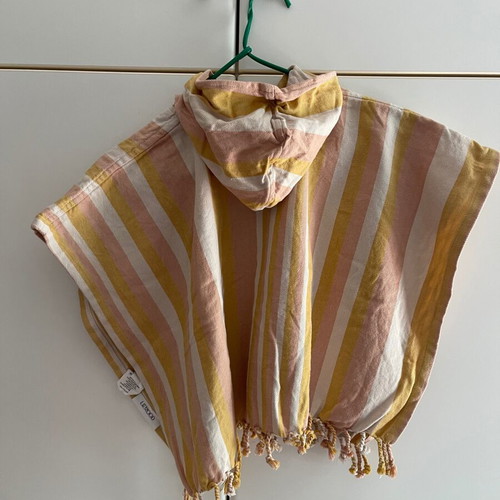 Liewood beach poncho used, 100% organic cotton