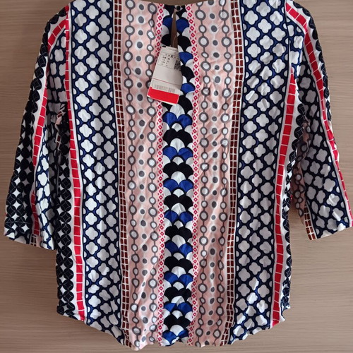 Women's blouse new with tag, multicolor, size M