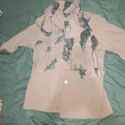 Jacket new beige size 6XL