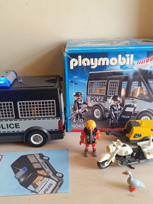 Playmobil police σε άριστη κατάσταση με ελλείψεις, μεταχειρισμένο