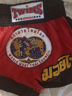 Ανδρικό σορτσάκι Kick/Thai Boxing Twins Special W.M.C. σαν καινούργιο, κόκκινο