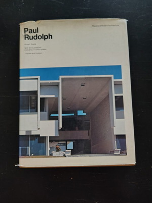 Paul Rudolph Masters of Modern Architecture βιβλίο σαν καινούριο