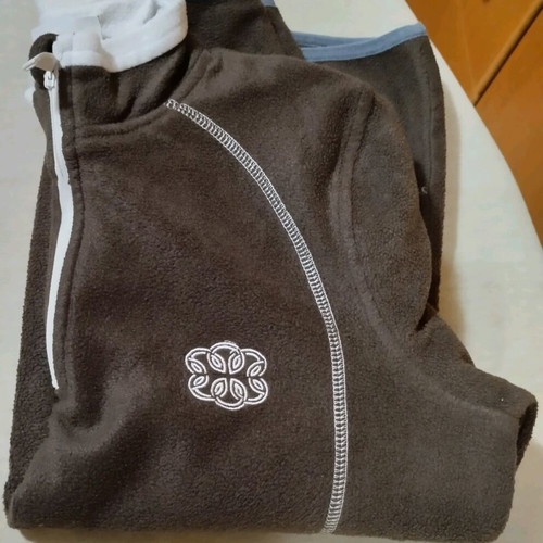 Fleece shirt used S-M brown