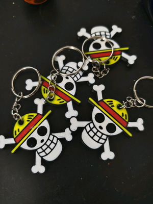 Straw Hat keychain new from One Piece