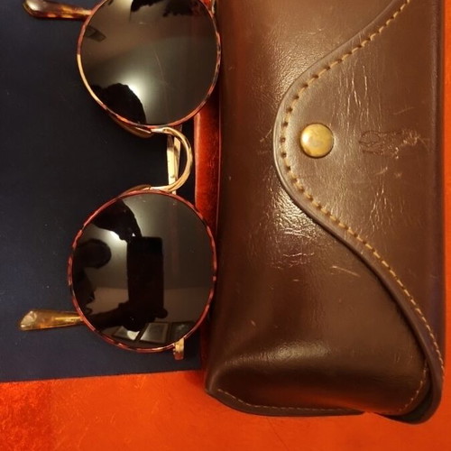 Polo Ralph Lauren Classic 25/N/S Vintage Sunglasses like new, brown lenses